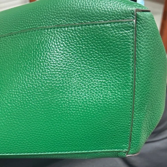 Tory Burch Emerald Green Tote - Picture 4 of 7